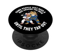 Certaines Personnes Ont Juste Besoin d'un câlin jusqu'à ce qu'elles tapent sur Le Jiu Jitsu PopSockets PopGrip Adhésif