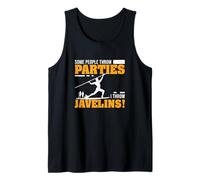 Certaines personnes organisent des fêtes, je lance des javelots, un lanceur de javelots Débardeur