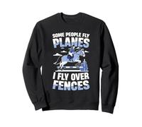 Certaines Personnes volent des Avions Je Vole au-Dessus des clôtures Sweatshirt