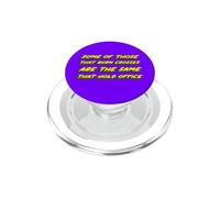 Certains de Ceux Qui brûlent des Croix sont Les mêmes Que Ceux Qui tiennent Le Bureau PopSockets PopGrip pour MagSafe
