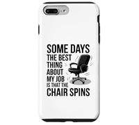 Certains Jours, ce qu'il y a de Mieux dans Mon Travail, C'est Que la Chaise Tourne Coque pour iPhone 7 Plus/8 Plus