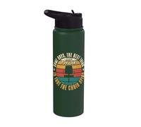 Certains jours, ce qu'il y a de mieux dans mon travail, c'est que la chaise tourne Stainless Steel Insulated Water Bottle