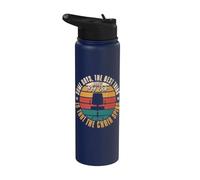 Certains jours, ce qu'il y a de mieux dans mon travail, c'est que la chaise tourne Stainless Steel Insulated Water Bottle