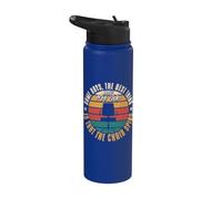 Certains jours, ce qu'il y a de mieux dans mon travail, c'est que la chaise tourne Stainless Steel Insulated Water Bottle