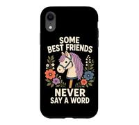 Certains Meilleurs Amis ne Disent jamais Un Mot Hobby Horse Coque pour iPhone XR