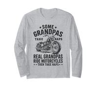 Certains papys Font des Siestes, de Vrais papys Font de la Moto et du Motard Manche Longue