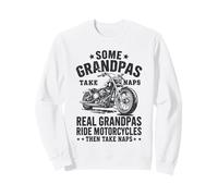 Certains papys Font des Siestes, de Vrais papys Font de la Moto et du Motard Sweatshirt