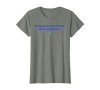 Certains prennent des Jets privés Moi Je Prends des Get 27 T-Shirt, Femme, Vert Kaki chiné, XXL