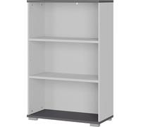 Certeo Germania 4246-588 GW-Profi Étagère de classement en Gris Clair/Graphite Revêtement en mélamine 80 x 123 x 40 cm (l x H x P)