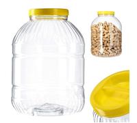 Certificat incassable de pot de nourriture du récipient en plastique pour animaux de compagnie du pot KADAX 5L