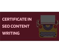 Certificate in SEO Content Writing Course