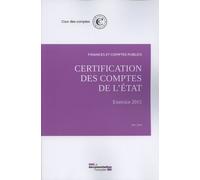 Certification Des Comptes De L'etat - Exercice 2015