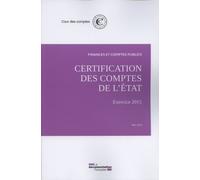 Certification des comptes de l'état - exercice 2015