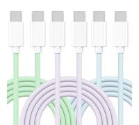 Certifié Apple MFI : câble de charge rapide USB C pour iPhone 16 Pro, 60 W, 1,8 m, câble de charge rapide de type C pour iPhone 16/16Pro, 15 Pro Max/15 Plus, iPad Pro Air 6/5/4, mini