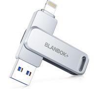 Certifié Apple Mfi Clé Usb 128Go Pour Iphone, Photostick Omni Lighting, Usb C Stockage Externe, Compatible Avec Iphone,Ipad Mac Type C Et Pc