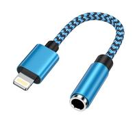 [Certifié MFi] Adaptateur Lightning vers prise casque 3,5 mm, adaptateur auxiliaire pour iPhone 14 Pro Max/14 Pro/14/13/12/11/SE/X/XS/XR/8