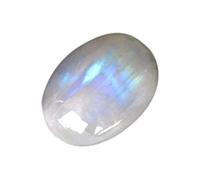 Certifié non chauffé non traité 8,25 Ratti 7,75 carats Qualité A+ Pierre de lune naturelle arc-en-ciel en vrac pour femmes et hommes S-B07VL57FMRNAMZ, Small, Gemme