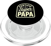 Certifié Super Papa Étoiles Brillantes PopSockets PopGrip pour MagSafe