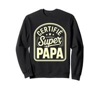 Certifié Super Papa Étoiles Brillantes Sweatshirt