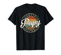 Certifié Super Papy Cadeau pour La Fête des Pères T-Shirt