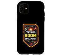 Certified Boom Specialist Funny Explosive Design Coque pour iPhone 11