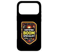 Certified Boom Specialist Funny Explosive Design Coque pour iPhone 17 Pro Max