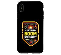 Certified Boom Specialist Funny Explosive Design Coque pour iPhone XS Max