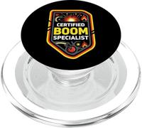 Certified Boom Specialist Funny Explosive Design PopSockets PopGrip pour MagSafe