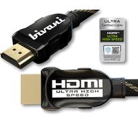 Certified Câble Hdmi 2.1 8K - 4 Mètres 48 Gbps Câble Hdmi Ultra-Haute Vitesse Certifié - Hdr10+, Highspeed Ethernet, Vrr - Ps5 Et Xbox Series X Ready - Gaine En Nylon - Elite-Serie[GBP6274309]