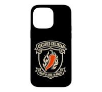 Certified Chilihead Tongue of Steel No Regrets Spicy Pepper Coque pour iPhone 14 Pro Max