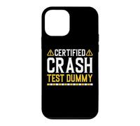 Certified Crash Test Dummy Funny Injured Saying Coque pour iPhone 12 Mini