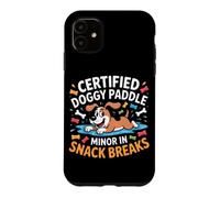 Certified Doggy Paddle Minor in Snack Breaks Coque pour iPhone 11