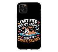 Certified Doggy Paddle Minor in Snack Breaks Coque pour iPhone 11 Pro Max