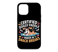 Certified Doggy Paddle Minor in Snack Breaks Coque pour iPhone 12/12 Pro