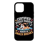 Certified Doggy Paddle Minor in Snack Breaks Coque pour iPhone 12 Mini