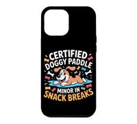 Certified Doggy Paddle Minor in Snack Breaks Coque pour iPhone 12 Pro Max