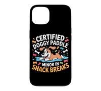 Certified Doggy Paddle Minor in Snack Breaks Coque pour iPhone 13