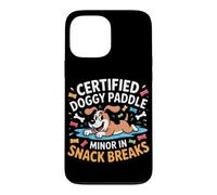 Certified Doggy Paddle Minor in Snack Breaks Coque pour iPhone 13 Pro Max