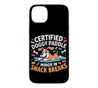 Certified Doggy Paddle Minor in Snack Breaks Coque pour iPhone 14 Plus