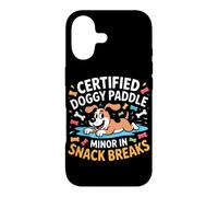 Certified Doggy Paddle Minor in Snack Breaks Coque pour iPhone 17
