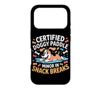 Certified Doggy Paddle Minor in Snack Breaks Coque pour iPhone 17 Pro