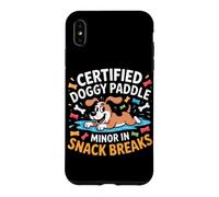 Certified Doggy Paddle Minor in Snack Breaks Coque pour iPhone XS Max