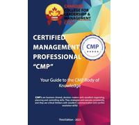 Certified Management Professional CMP Body Of Knowledge