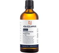 Certified Organic Peppermint Essential Oil (No. 158)-100ml-Pure,Natural,Vegan,Undiluted-For Aromatherapy,Diffuser,Humidifier,Massage Blend