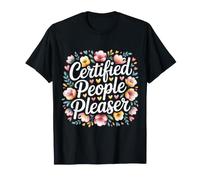 Certified People Pleaser Personnalité introvertie - T-Shirt