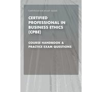 Certified Professional in Business Ethics (CPBE)