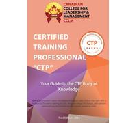 Certified Training Professional CTP Body of Knowledge