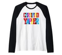Certified Yapper - Bold & Sarcastic Talking Champion Tee Manche Raglan