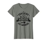 Certifiée Meilleure Mémère du Monde Cadeau Mémère T-Shirt