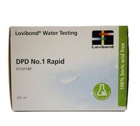 Certikin - Lot de 250 pastilles réactives DPD N° 1 Rapid pour analyse du chlore libre